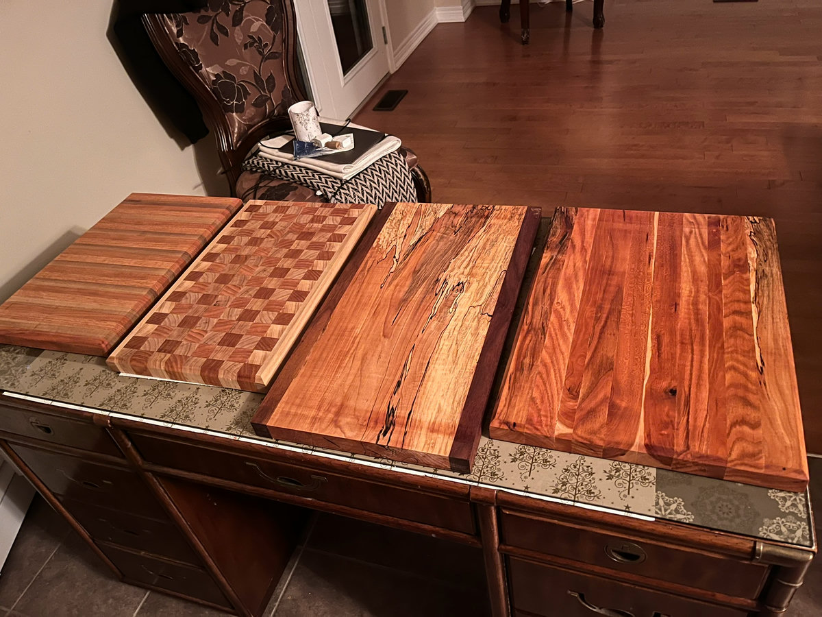 Cutting boards collection